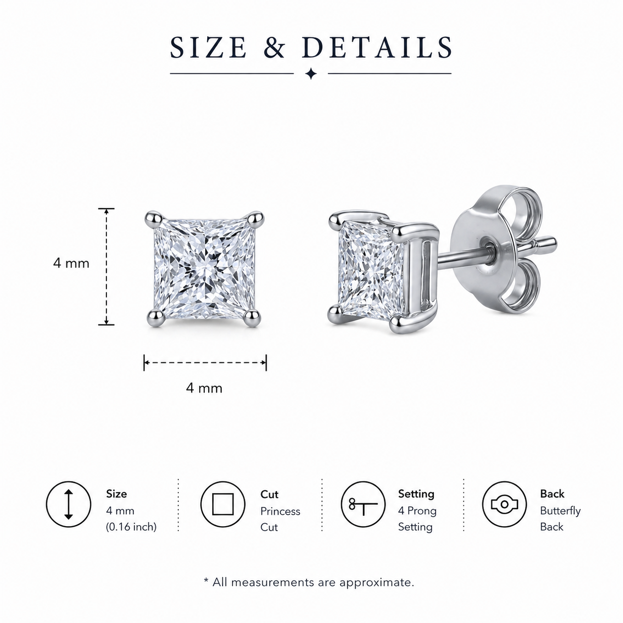 Minimal Glint Earrings