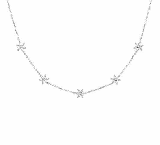 Celeste Spark Charm Necklace