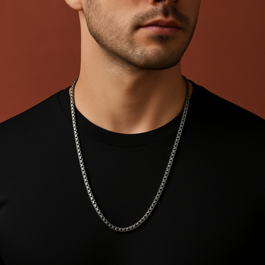 Bold Edge Men's Box Chain