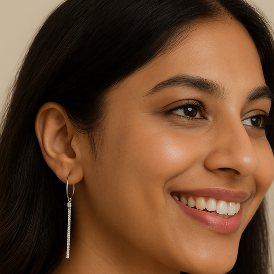 Sterling Silver Drop Earrings