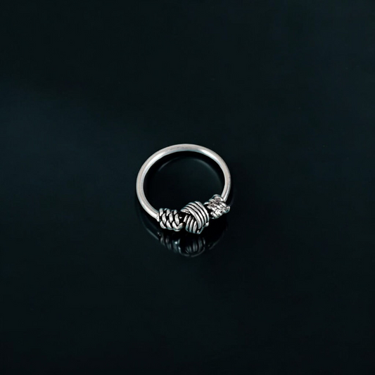 925 Sterling Silver Hoop Nose Ring