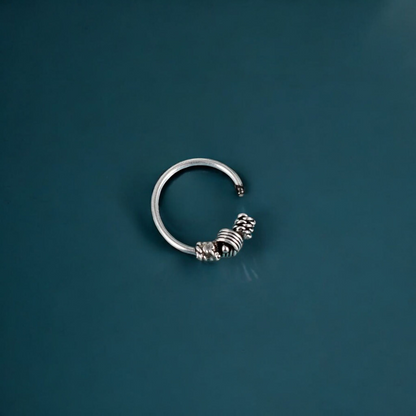 925 Sterling Silver Hoop Nose Ring