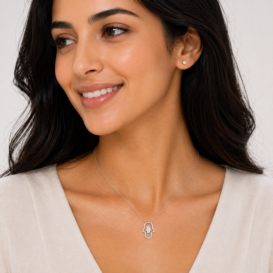 Hamsa Hand Necklace