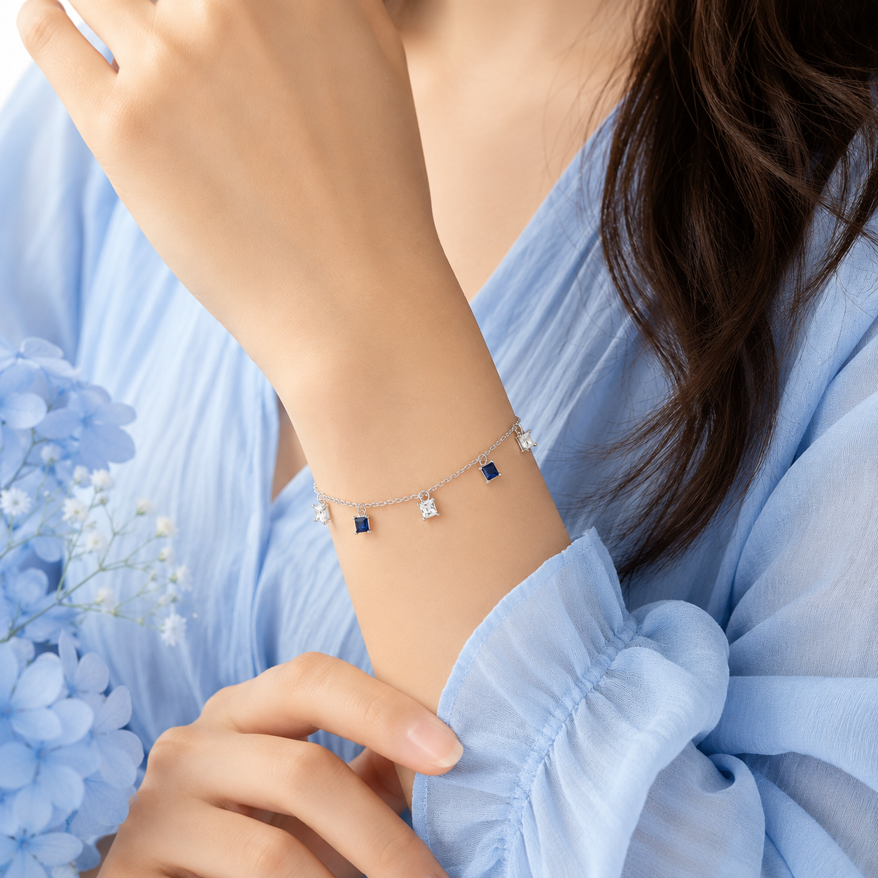 Sparkling Charm Bracelet