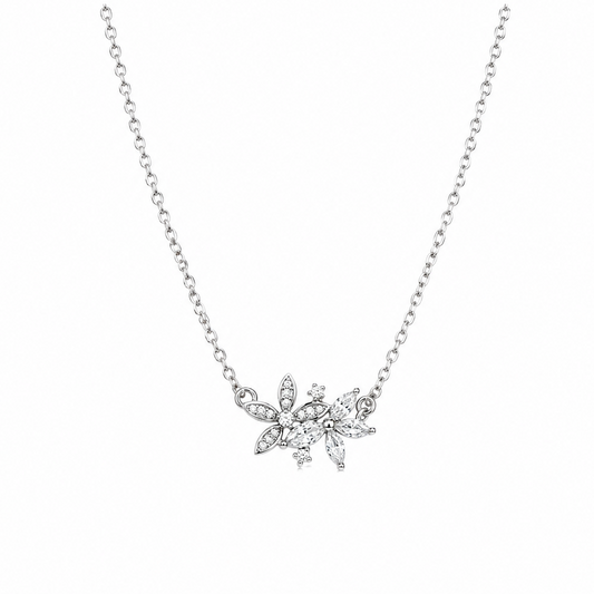 Bloom Sparkle 925 Silver Necklace