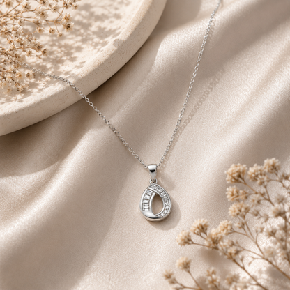 Radiant Drop Necklace