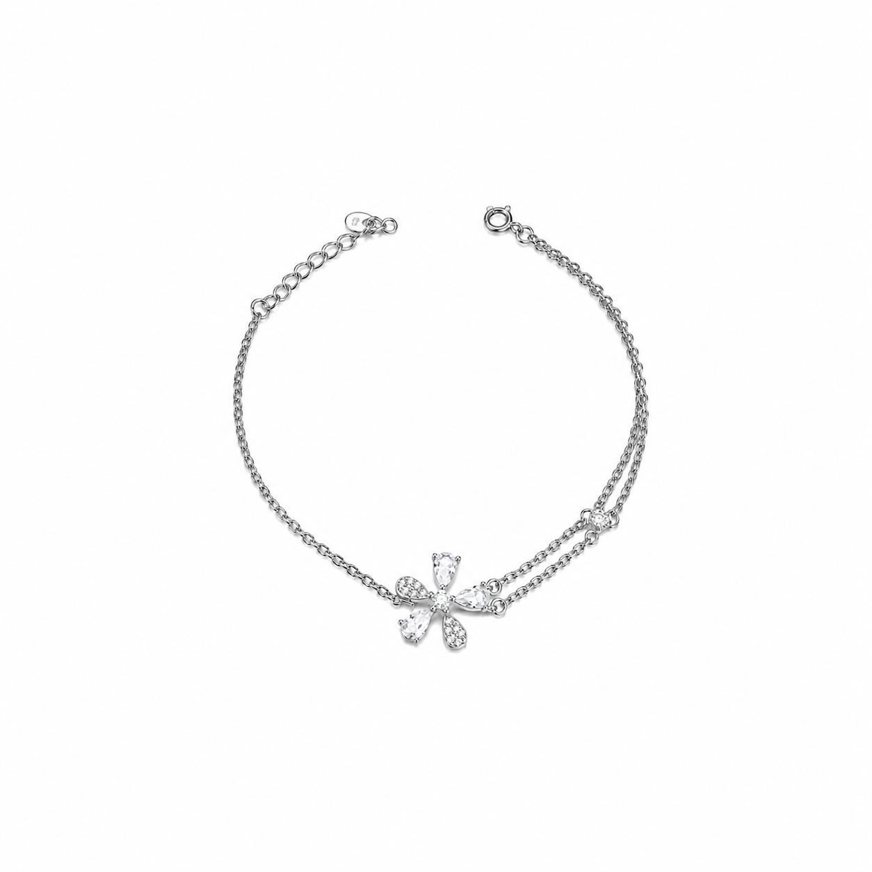 Minimal Floral Bracelet