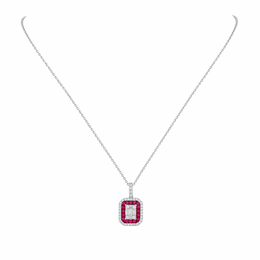 Crimson Radiance Necklace