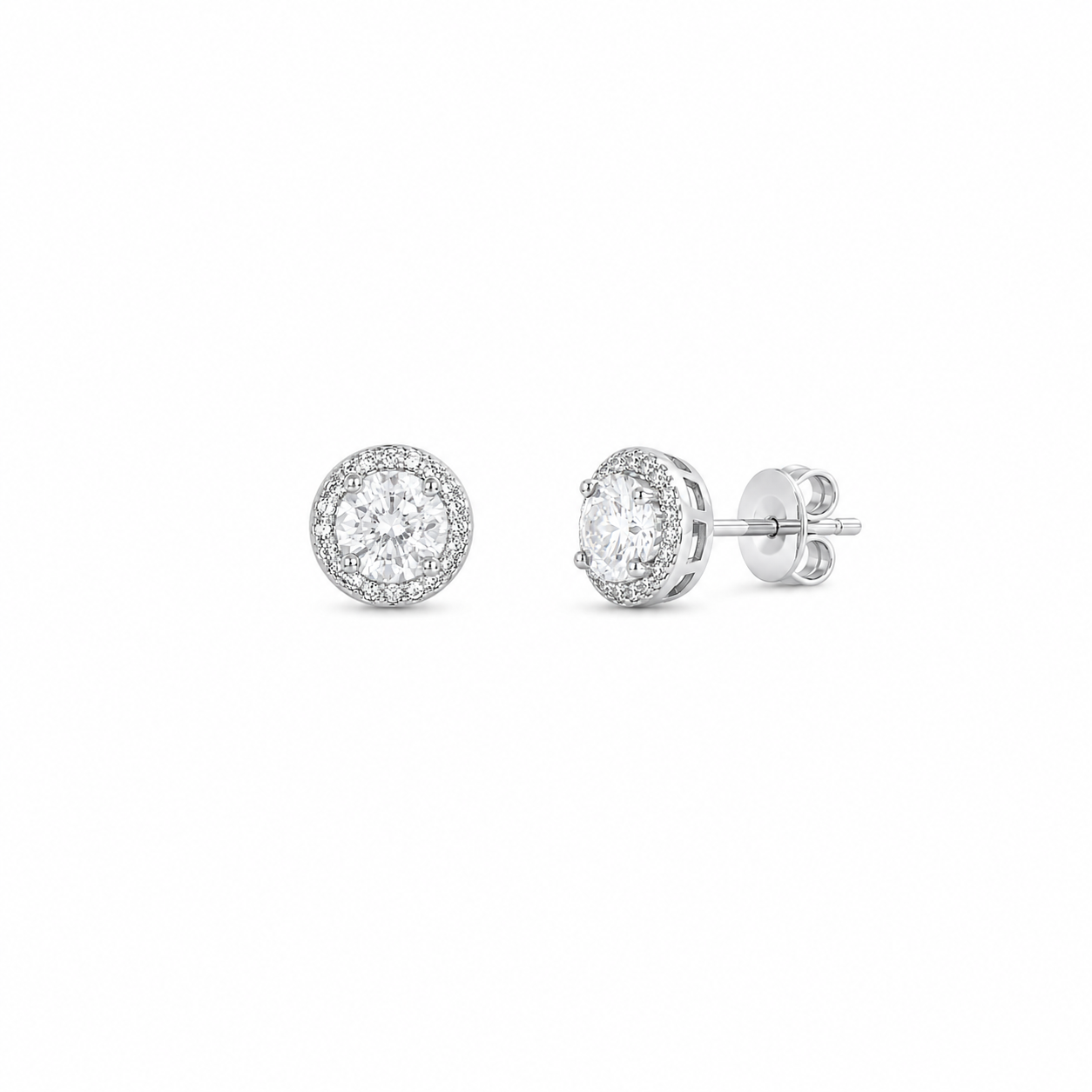 The Aurora Halo Earrings