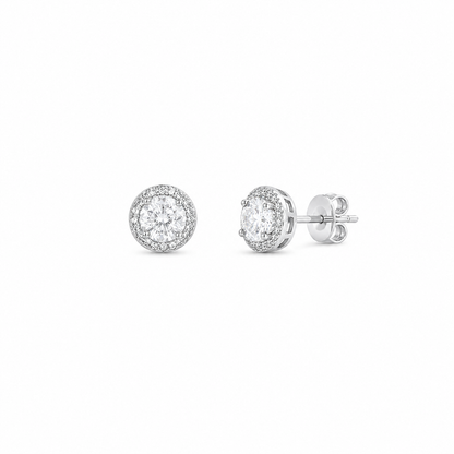 The Aurora Halo Earrings