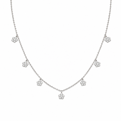 Blossom Drop Charm Necklace