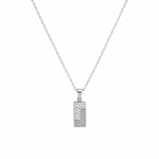 Geometric Spark Necklace