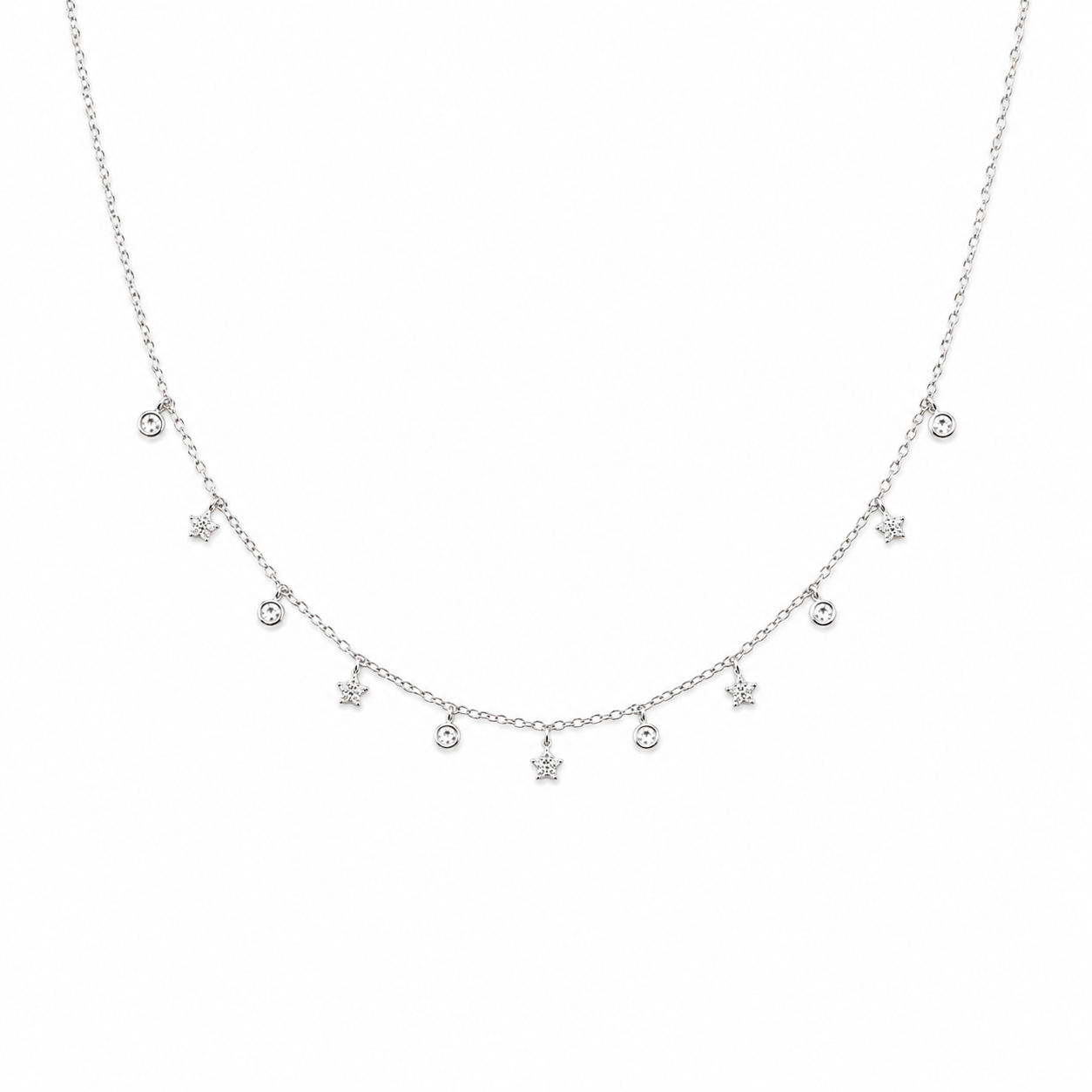 Stellar Star Charm Necklace