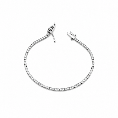 Petite Spark Tennis Bracelet - 1.25mm stones