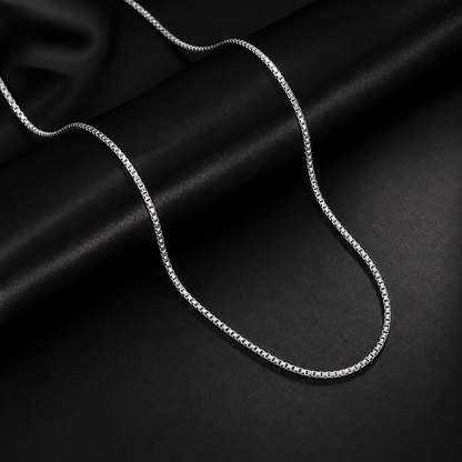 Minimal Box Chain for Men