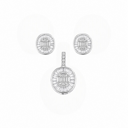 Midnight Spark Pendant Set