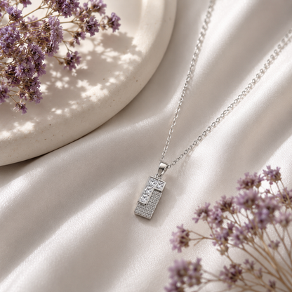 Geometric Spark Necklace