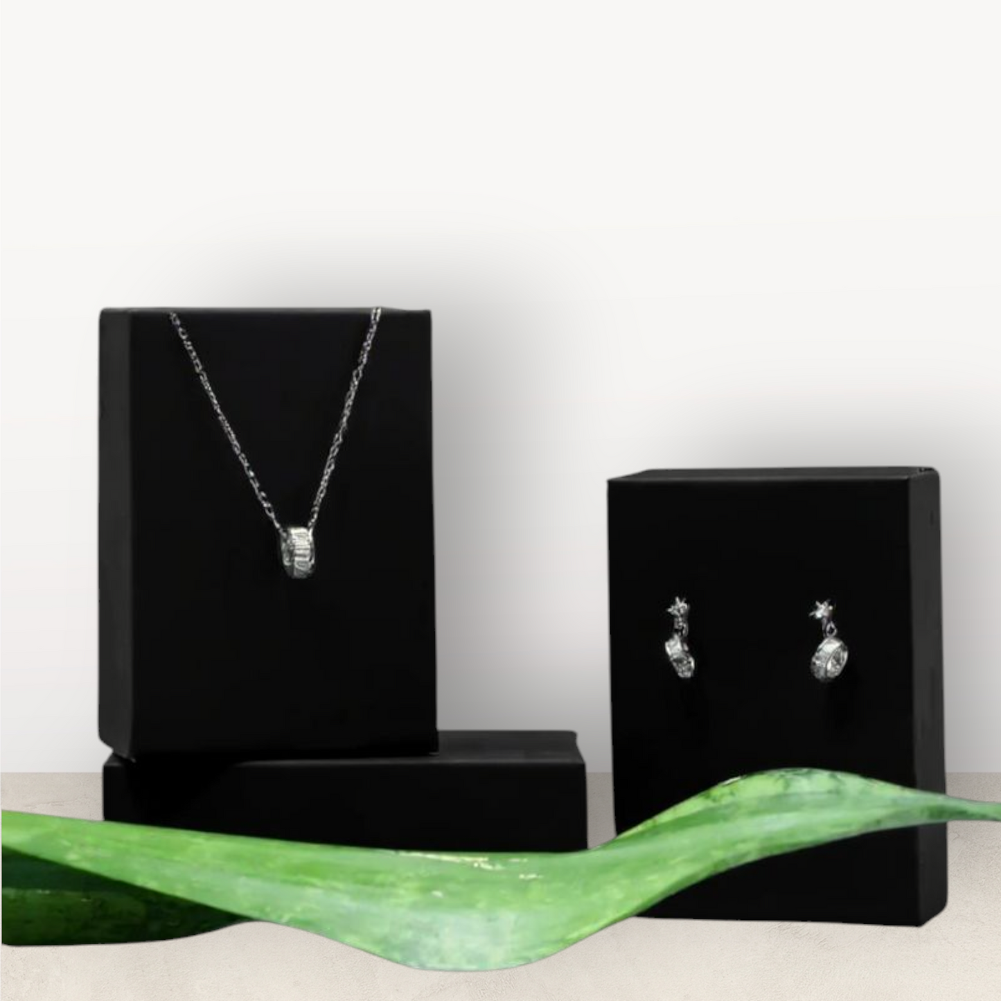 Baguette Sparkle Chain Pendant Tops