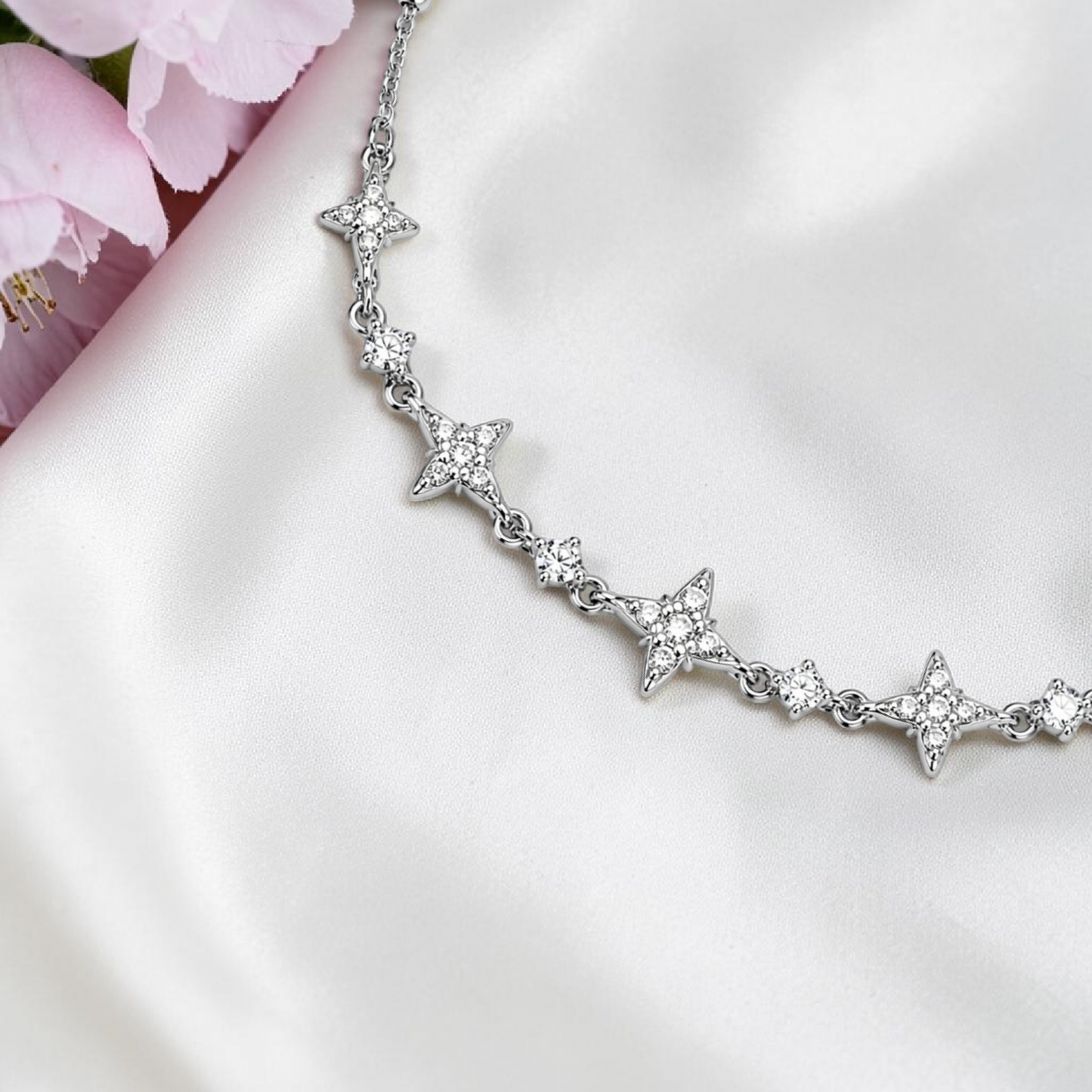 Dainty Star Link Bracelet