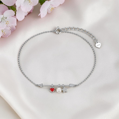 Dainty Arrow Charm Bracelet