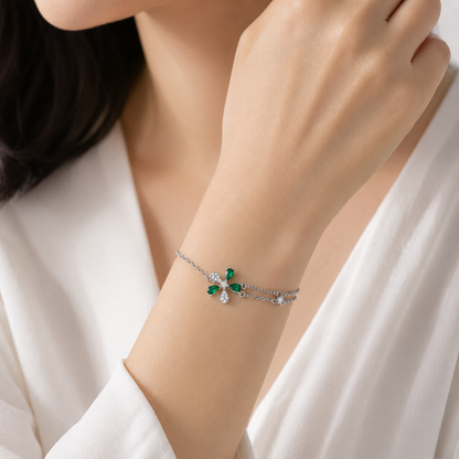 Minimal Floral Bracelet