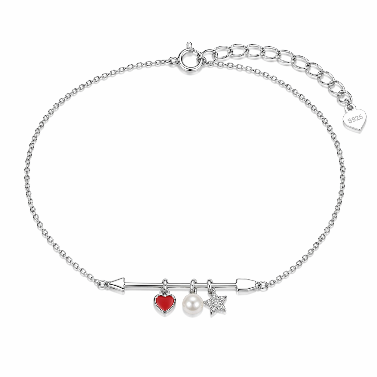 Dainty Arrow Charm Bracelet