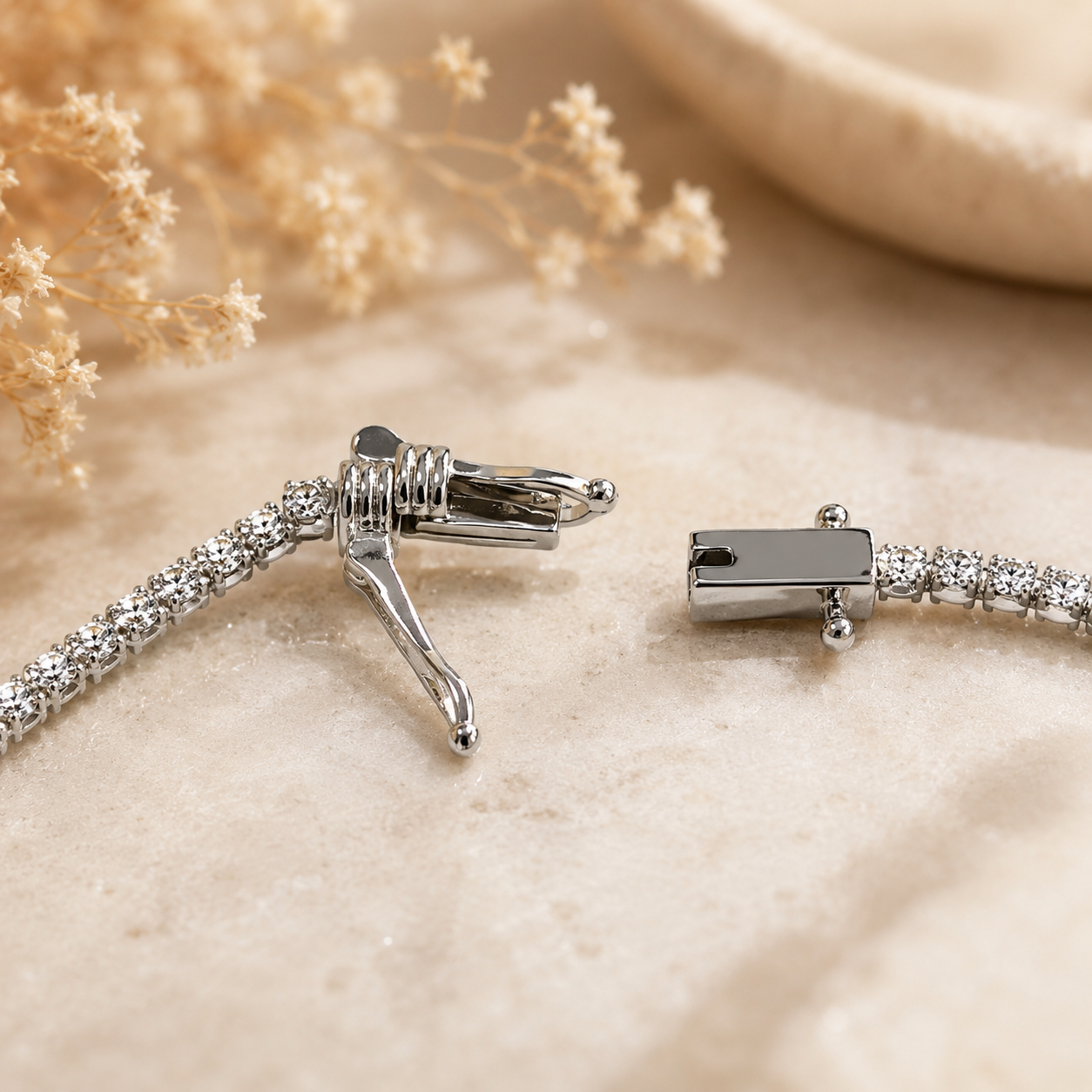 Petite Spark Tennis Bracelet - 1.25mm stones
